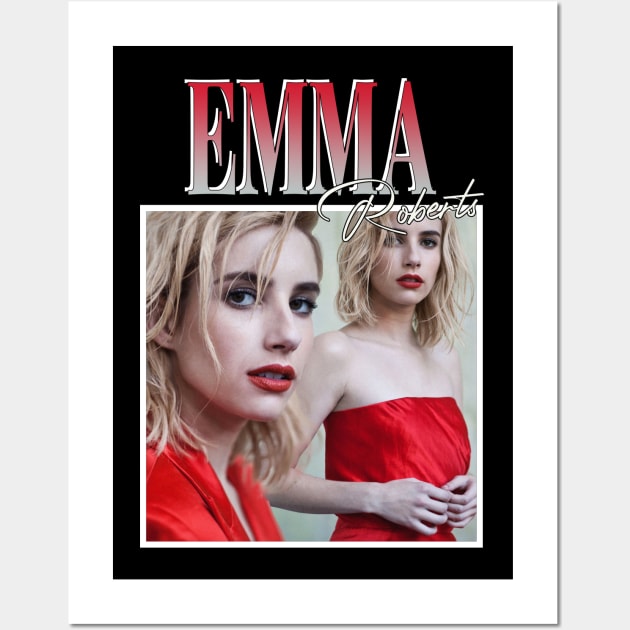 Emma Roberts Wall Art by TeesBySilvia